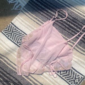 Y2K Britney Spears style bandeau top